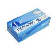 Виниловые перчатки HANS, прозрачные, L, 50 пар